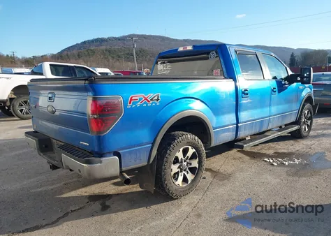 2013 Ford F-150 Fx4 from USA, damaged, VIN 1FTFW1EF2DFB12054
